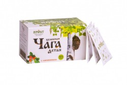 Целебная Чага Алтая с золотым корнем Алфит (20 пак по 2г) 